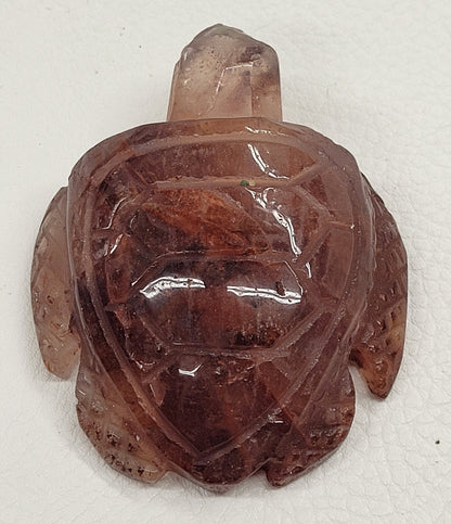 Sea Turtle - Fire Quartz (medium)