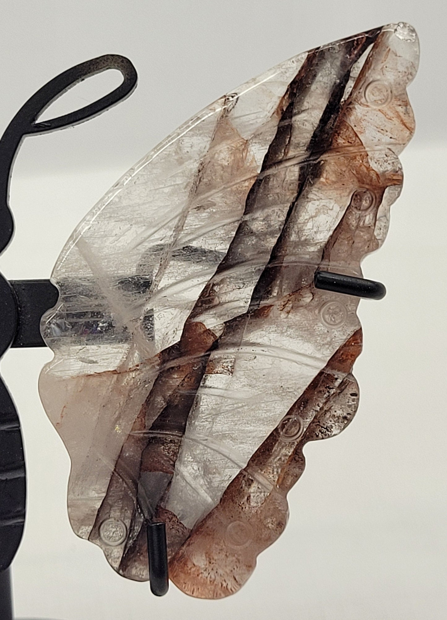 Fire Quartz butterfly wings