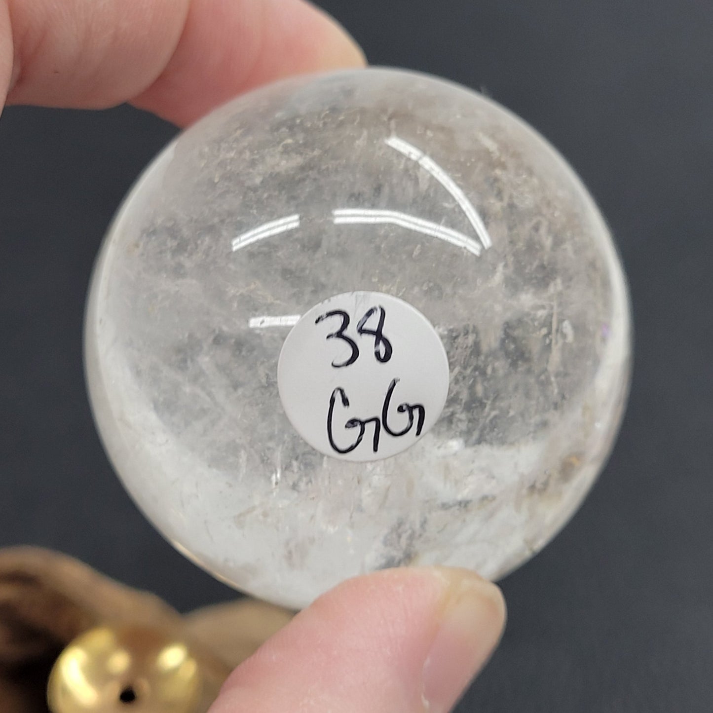 Clear Quartz sphere