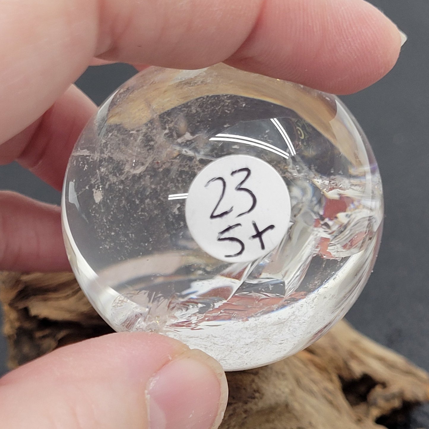 Clear Quartz sphere