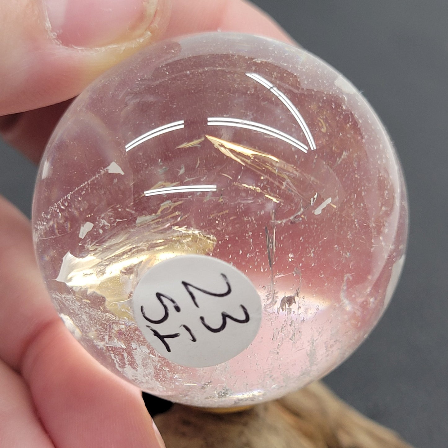 Clear Quartz sphere