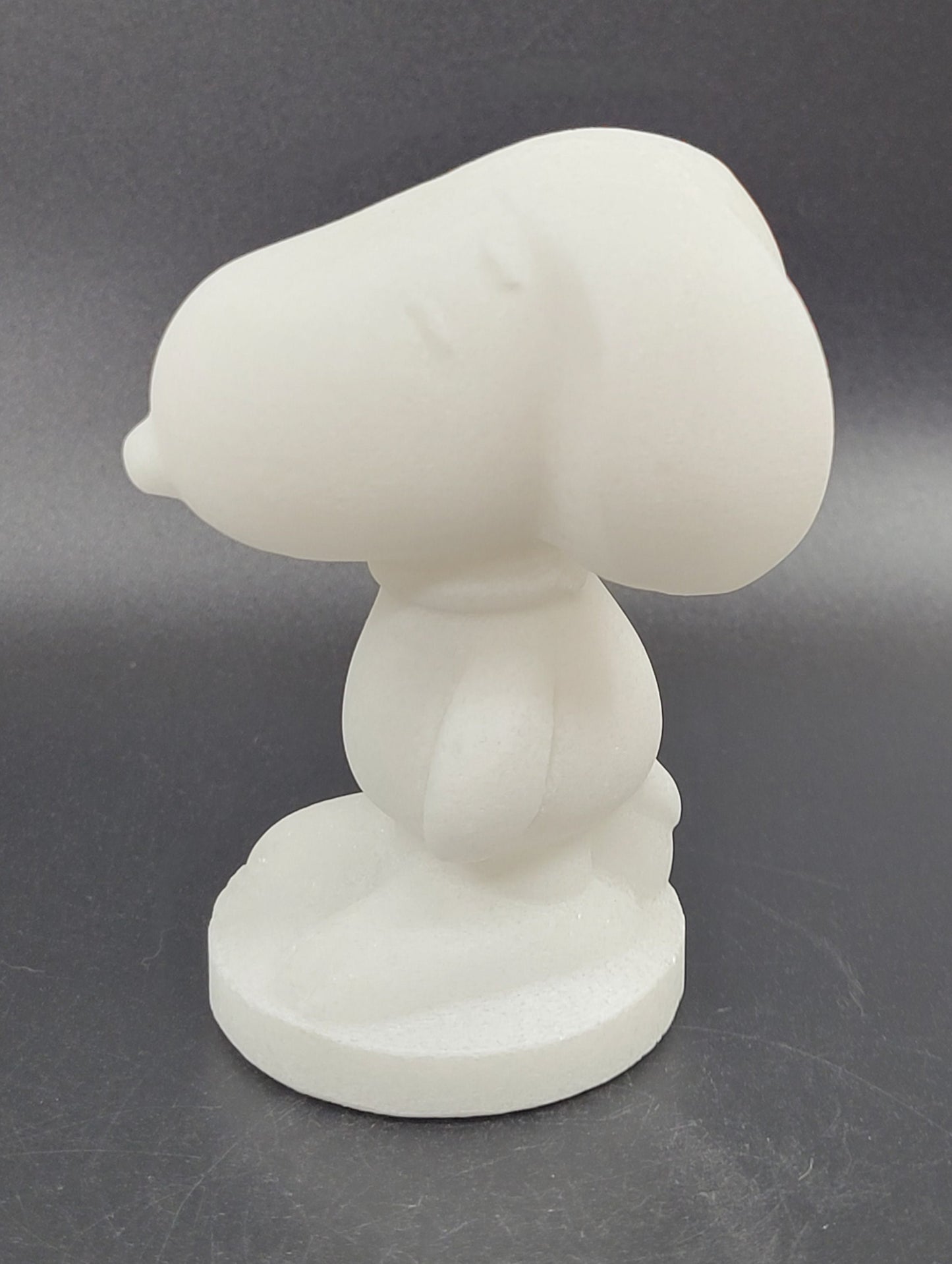 Snoopy carving