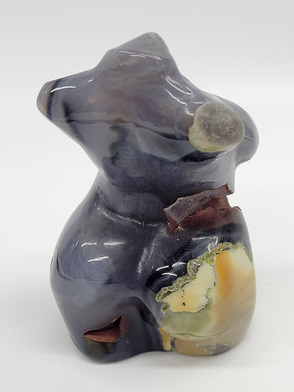 Goddess bodies - Volcano Agate (Med. & Large)