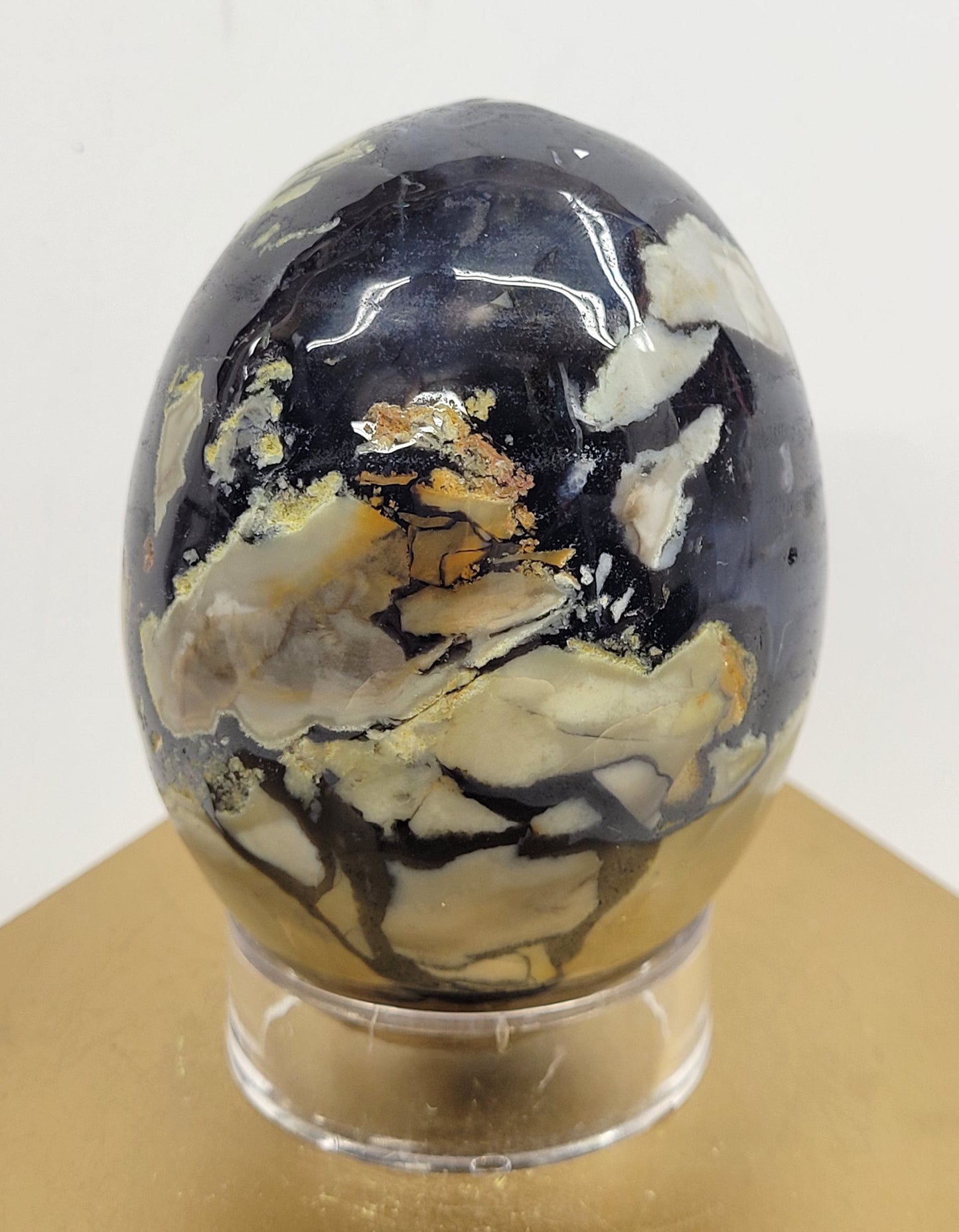 Dragon/dino egg - Volcano Agate (large)