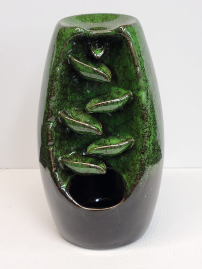 Backflow incense burner - Forest Green