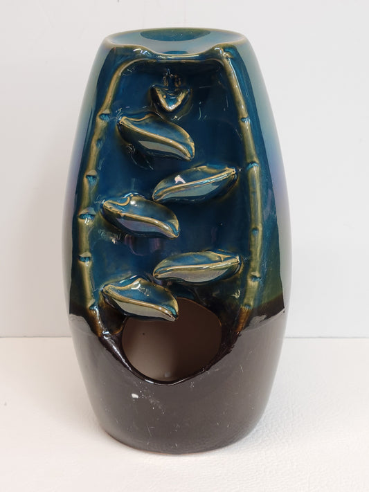 Backflow incense burner - Ocean Blue