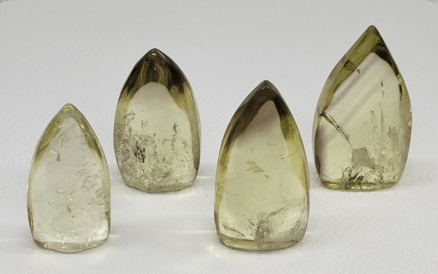 Citrine teardrop flame (small)