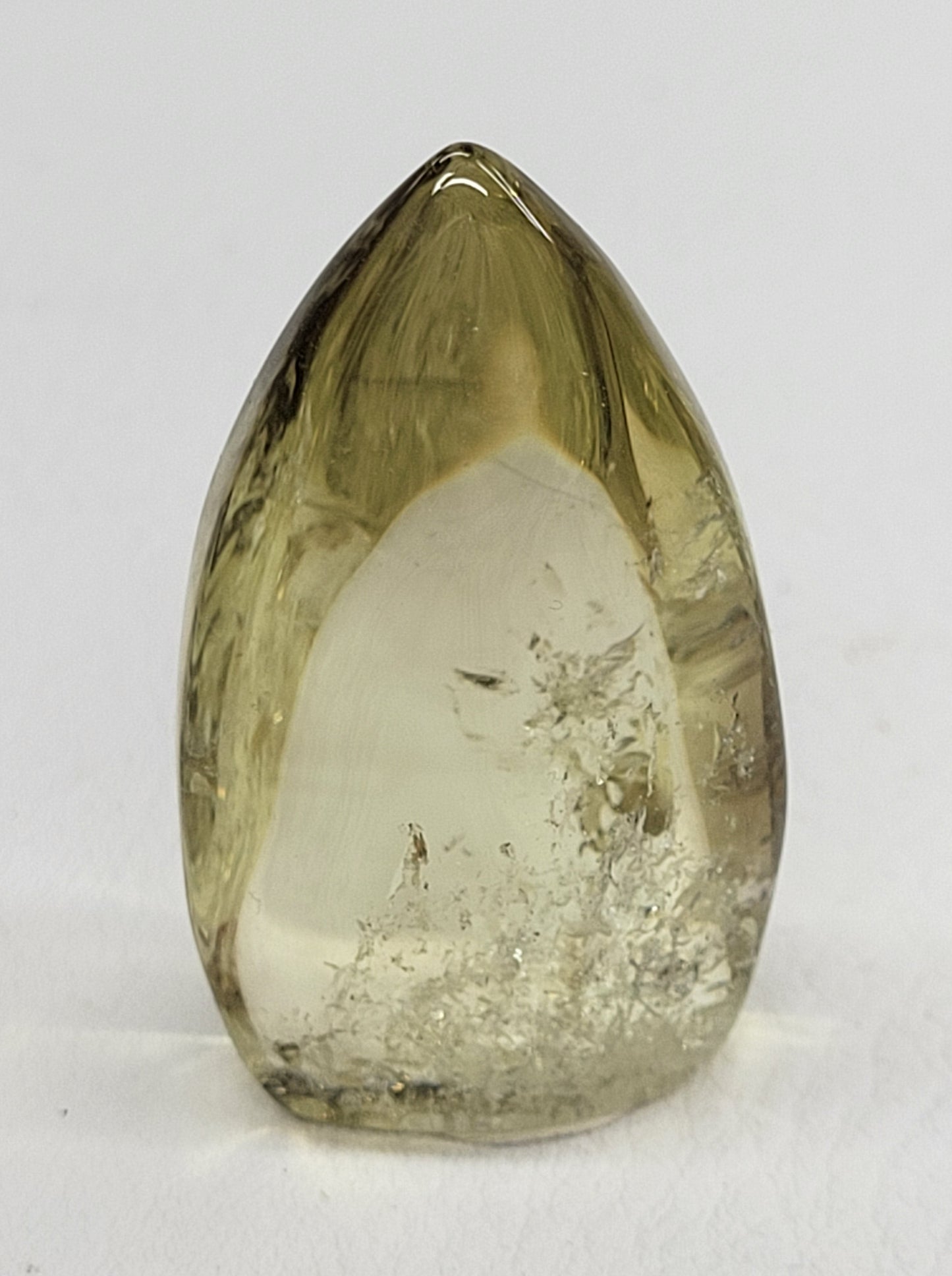 Citrine teardrop flame (small)