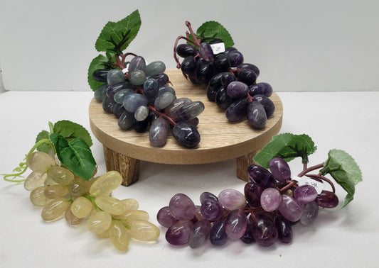 Fluorite grape clusters