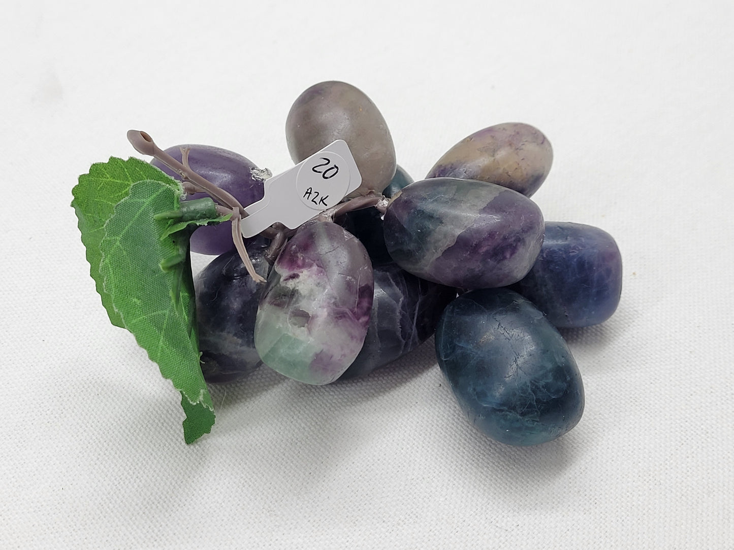 Fluorite grape clusters