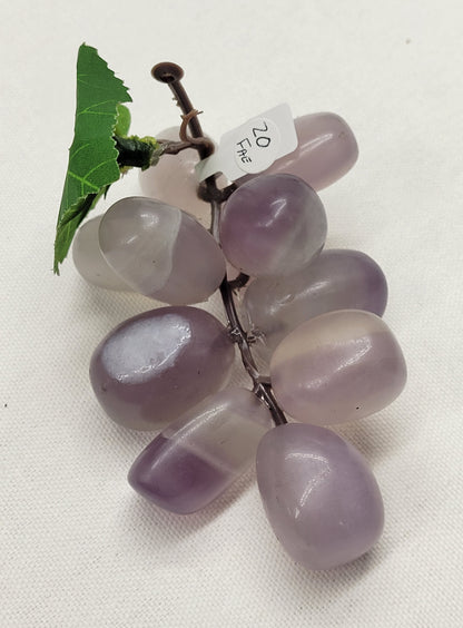 Fluorite grape clusters