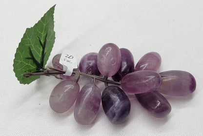 Fluorite grape clusters