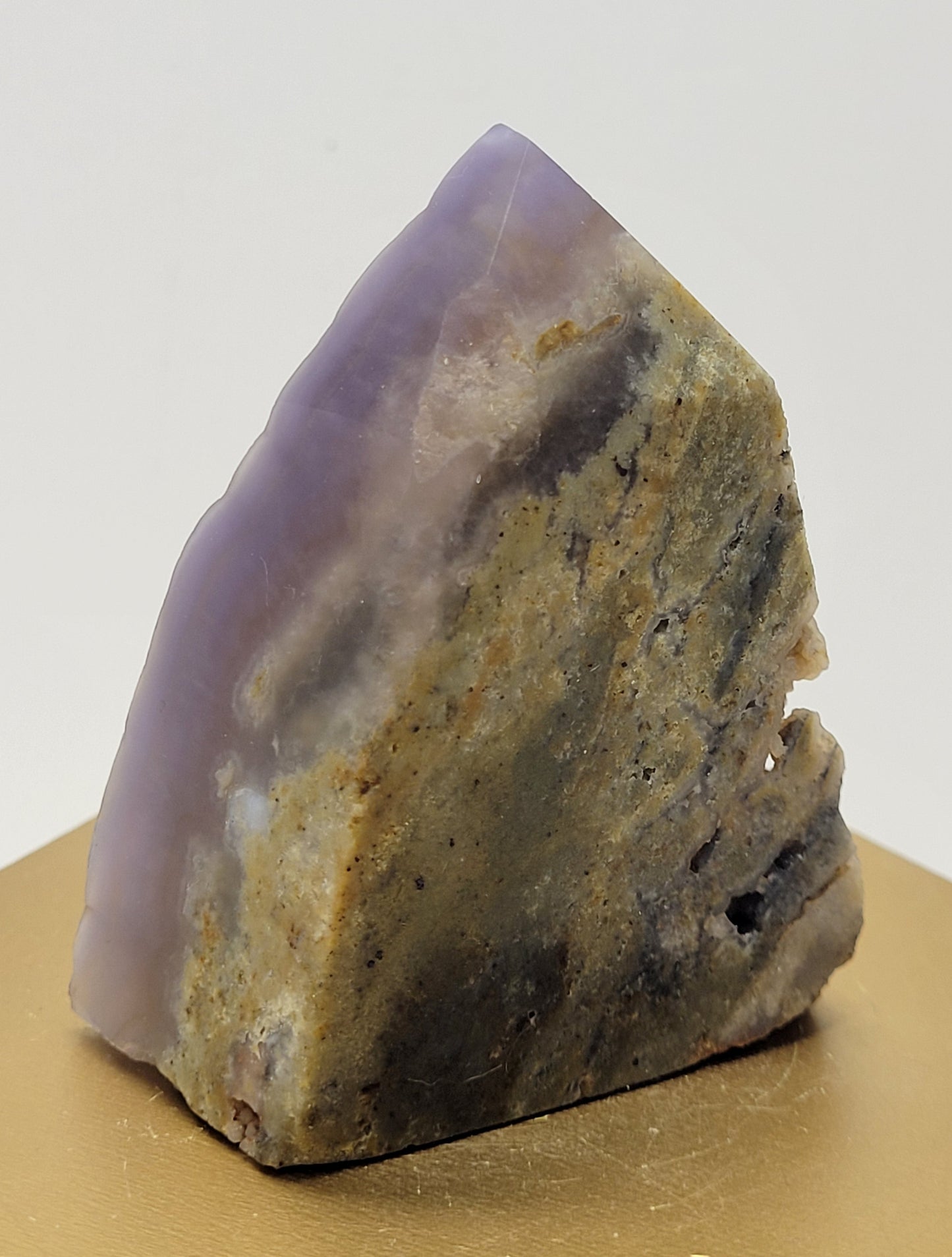 Purple Chalcedony towers