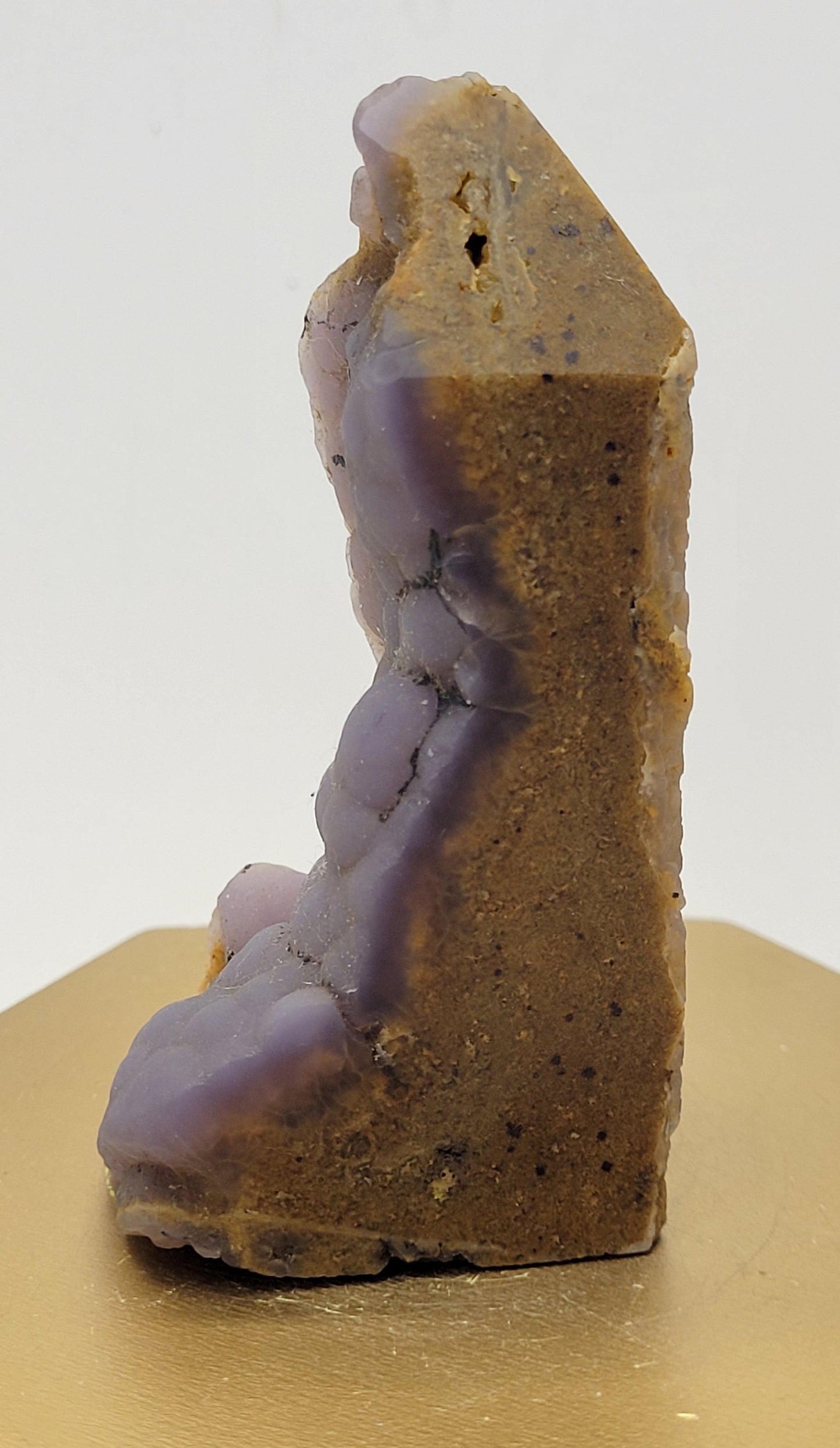 Purple Chalcedony towers