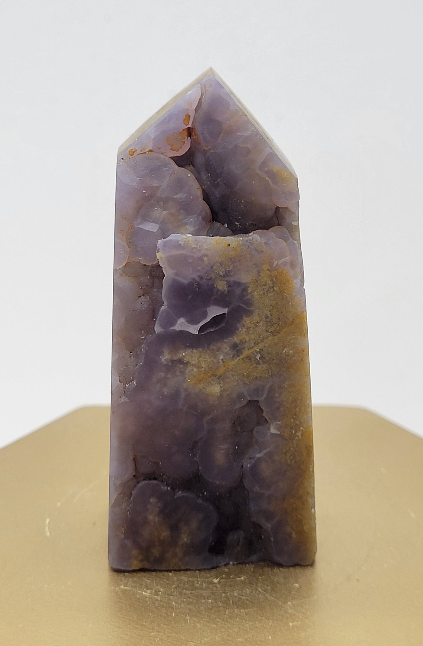 Purple Chalcedony towers