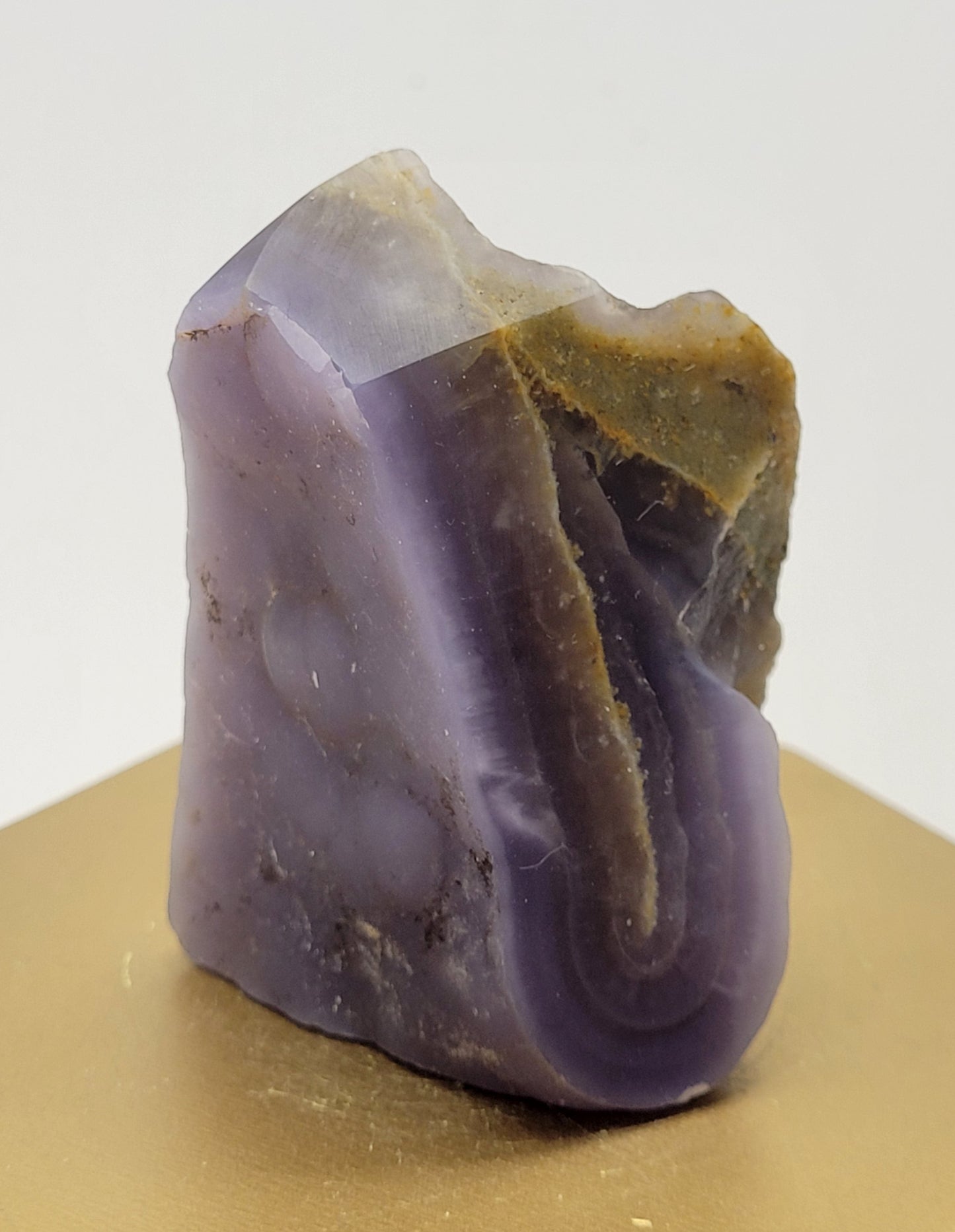 Purple Chalcedony towers