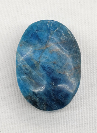 Blue Apatite palm