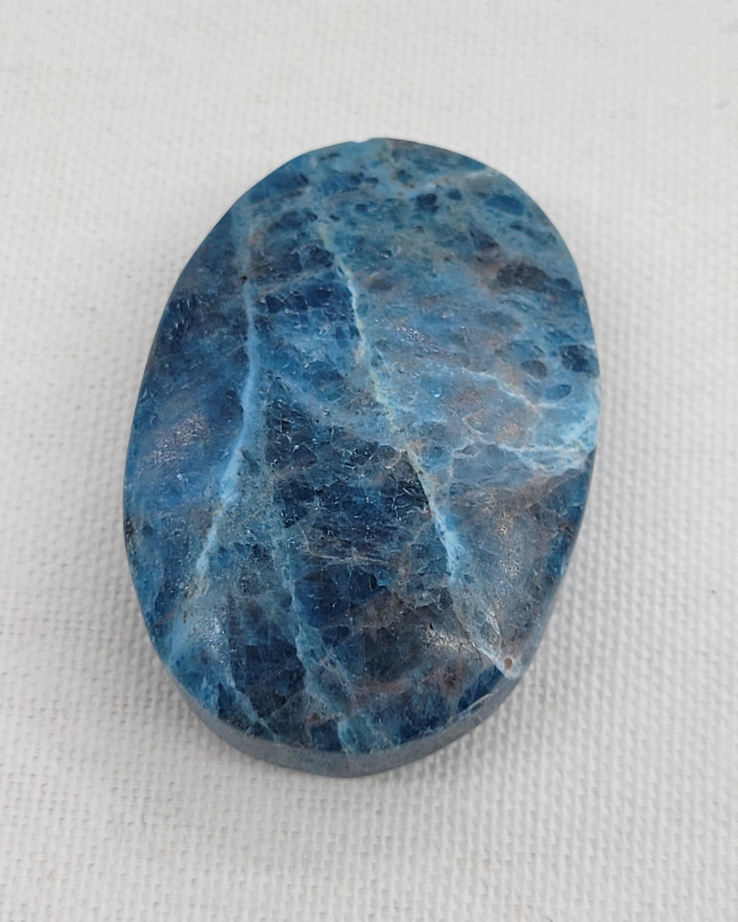 Blue Apatite palm