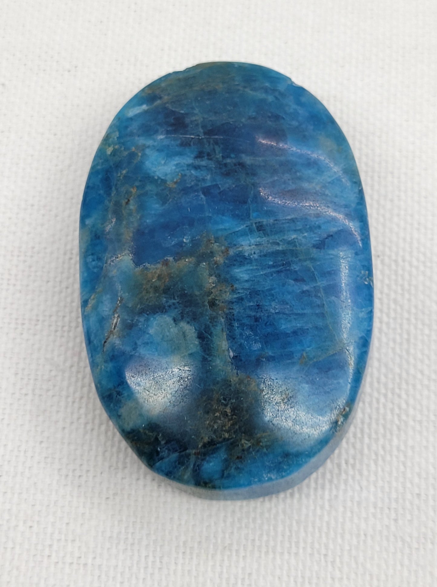 Blue Apatite palm