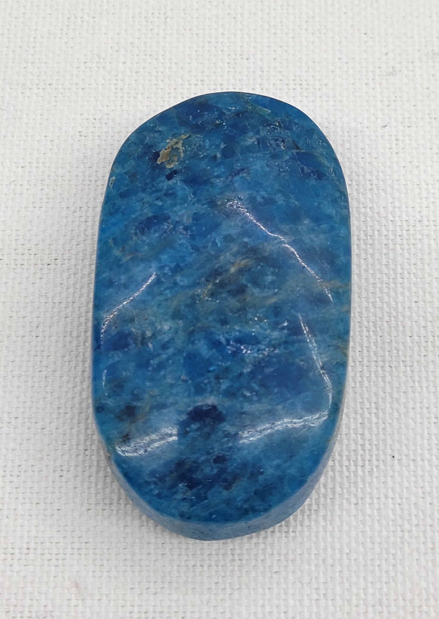 Blue Apatite palm