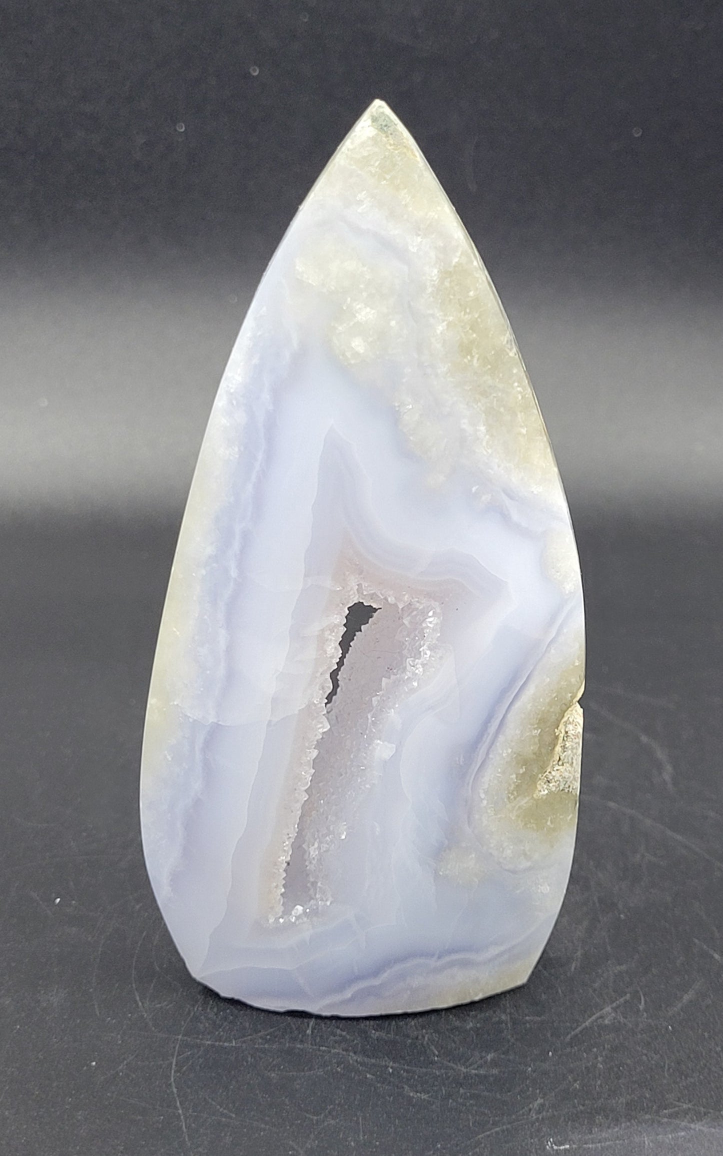 Blue Lace Agate teardrop