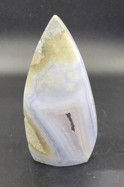 Blue Lace Agate teardrop