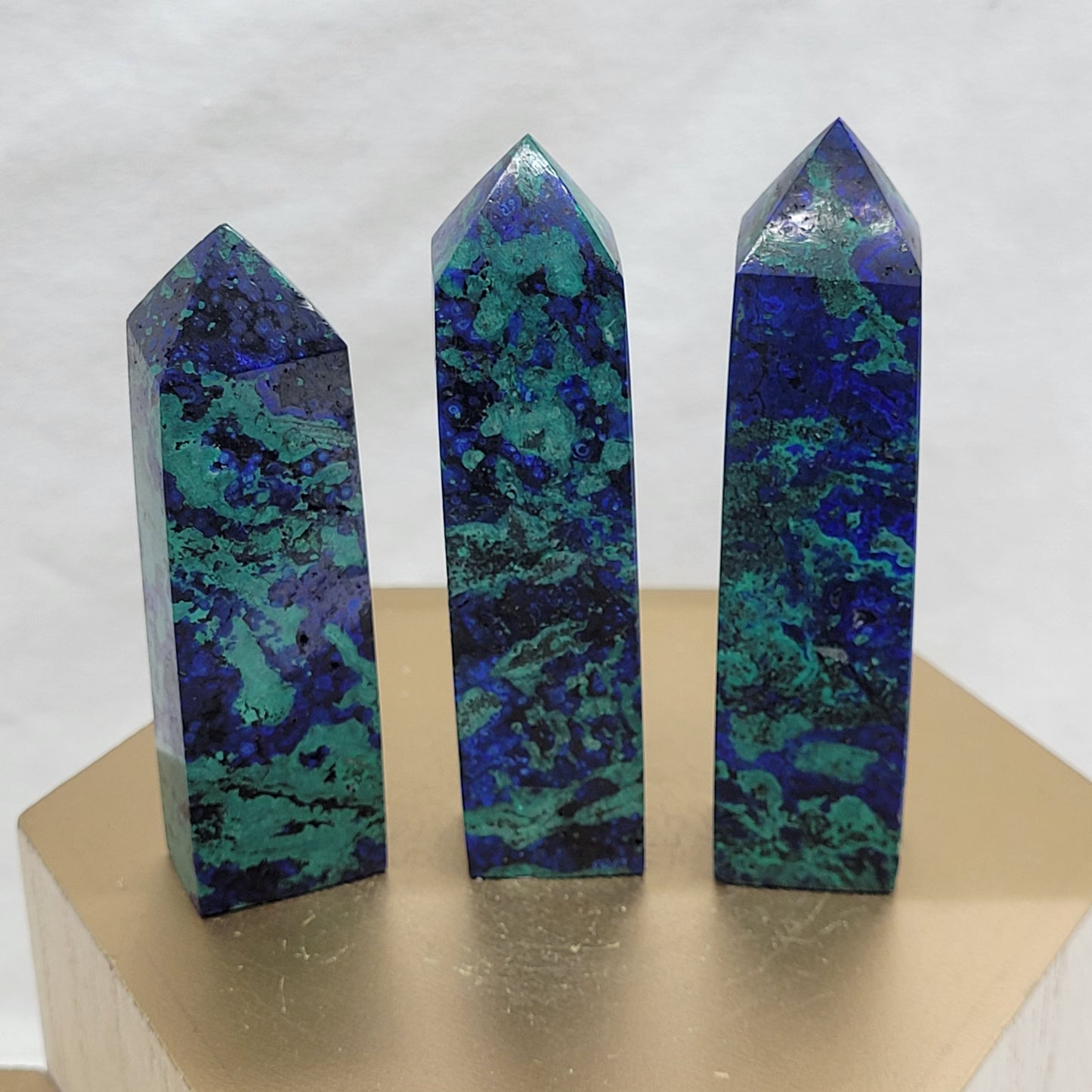 Azurite tower