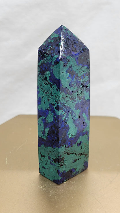 Azurite tower