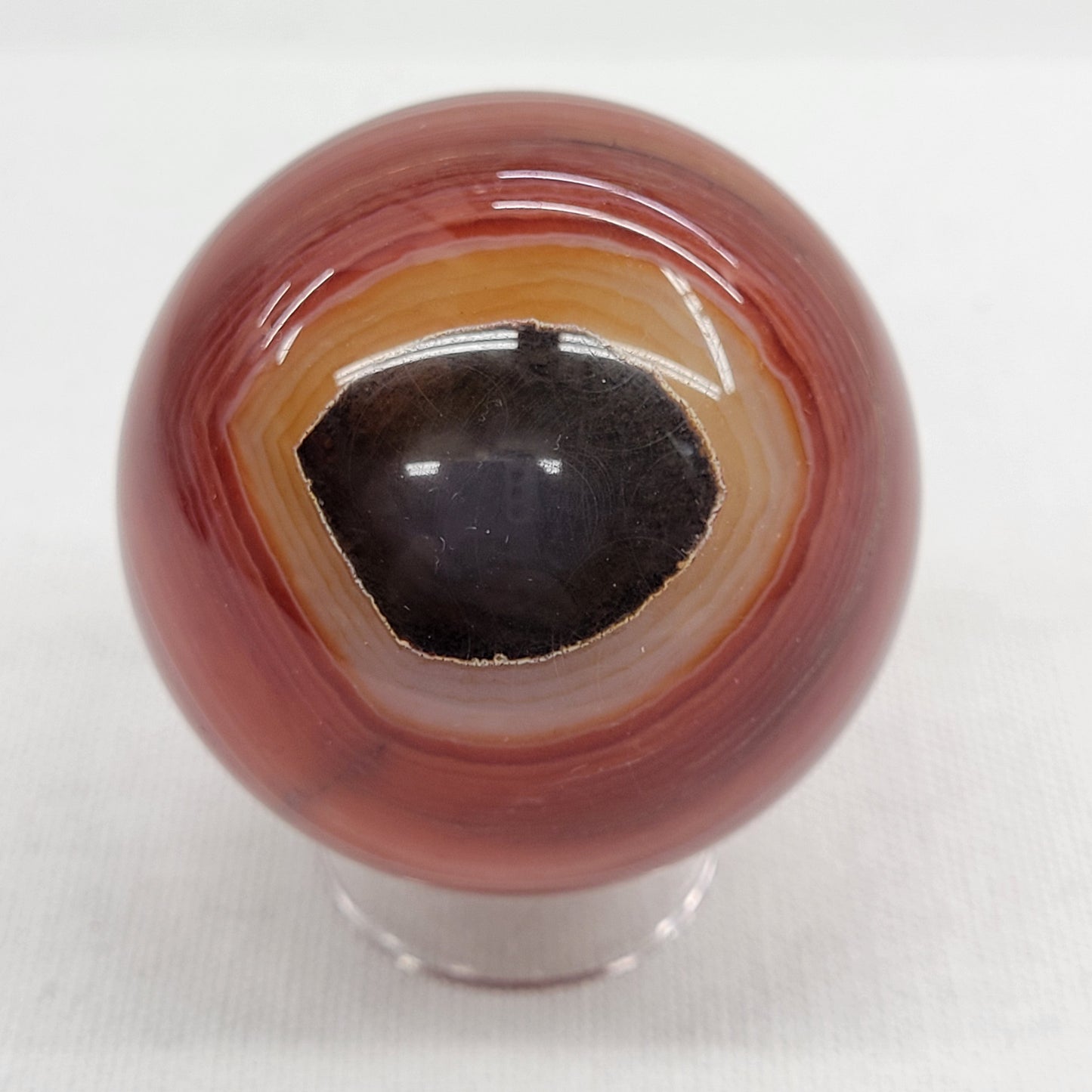 Carnelian sphere