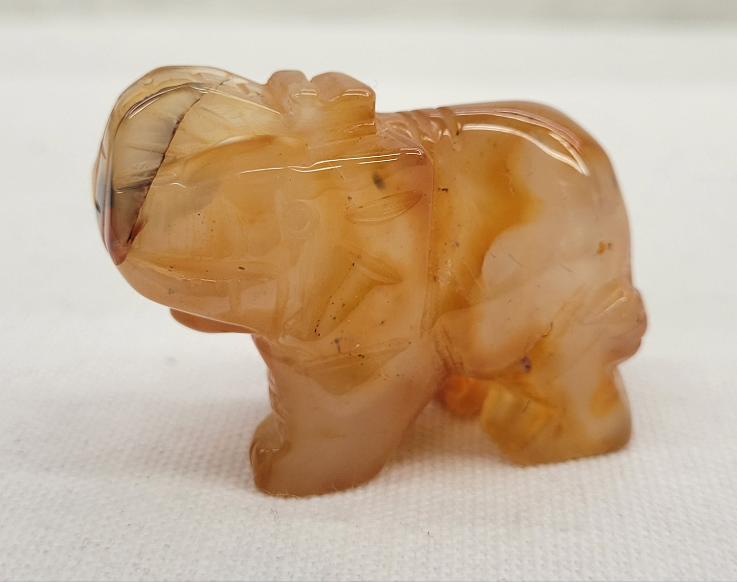 Carnelian elephant