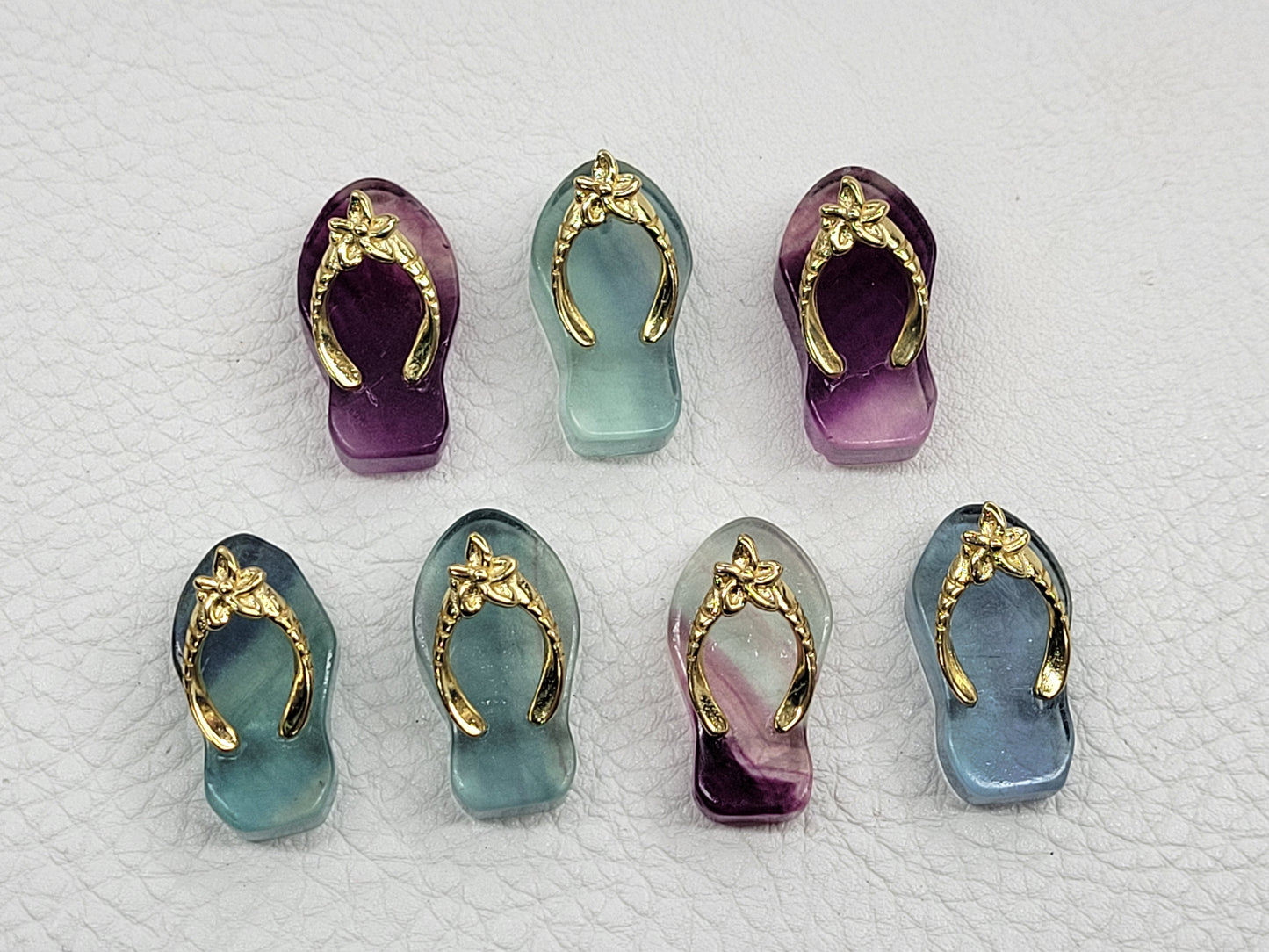 Fluorite mini - flip-flops