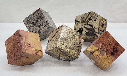 Picture Jasper cubes