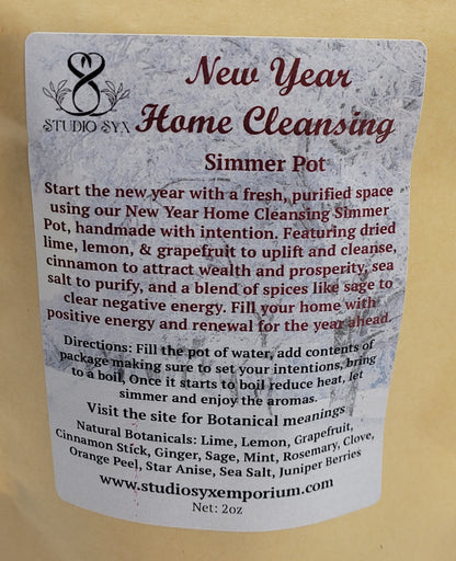 Simmer pot - New Year Home Blessings