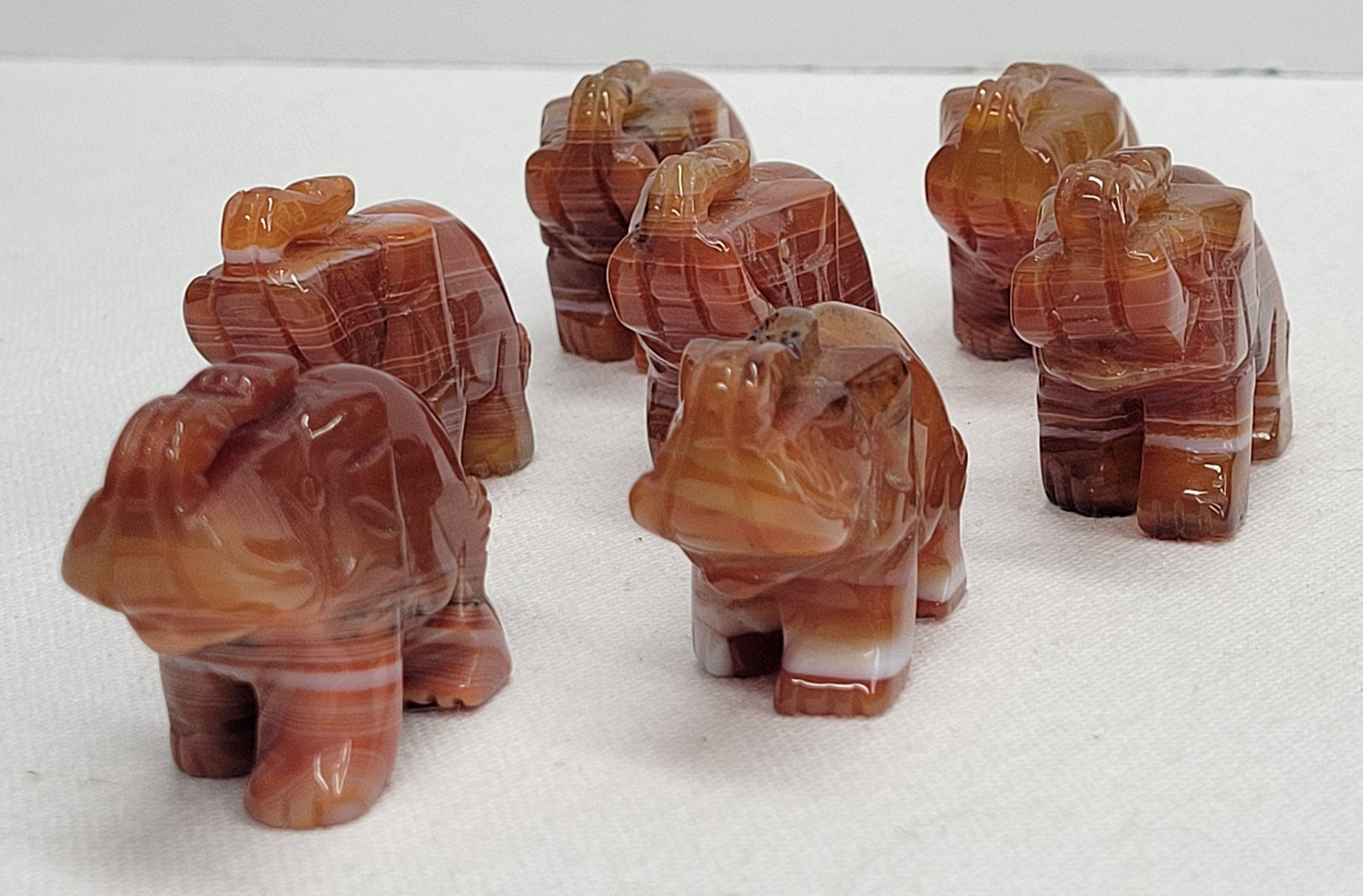 Carnelian elephant