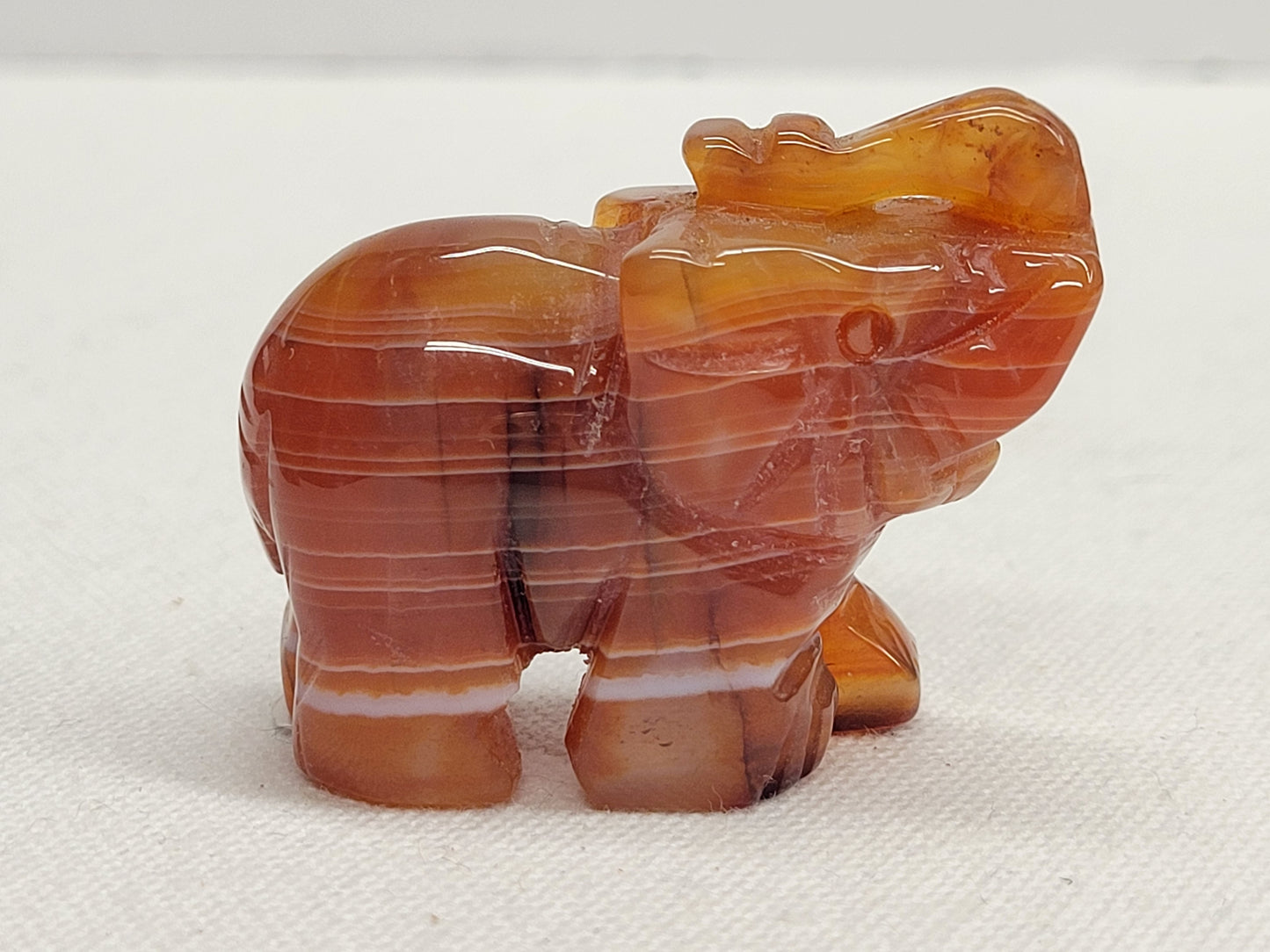 Carnelian elephant