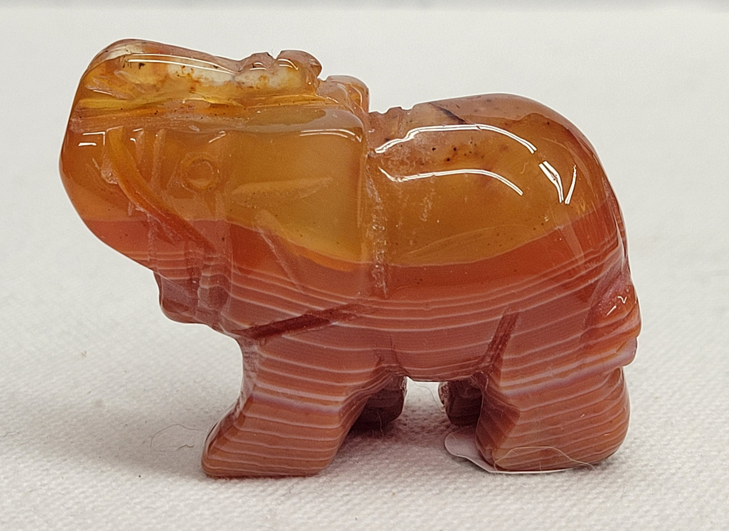 Carnelian elephant