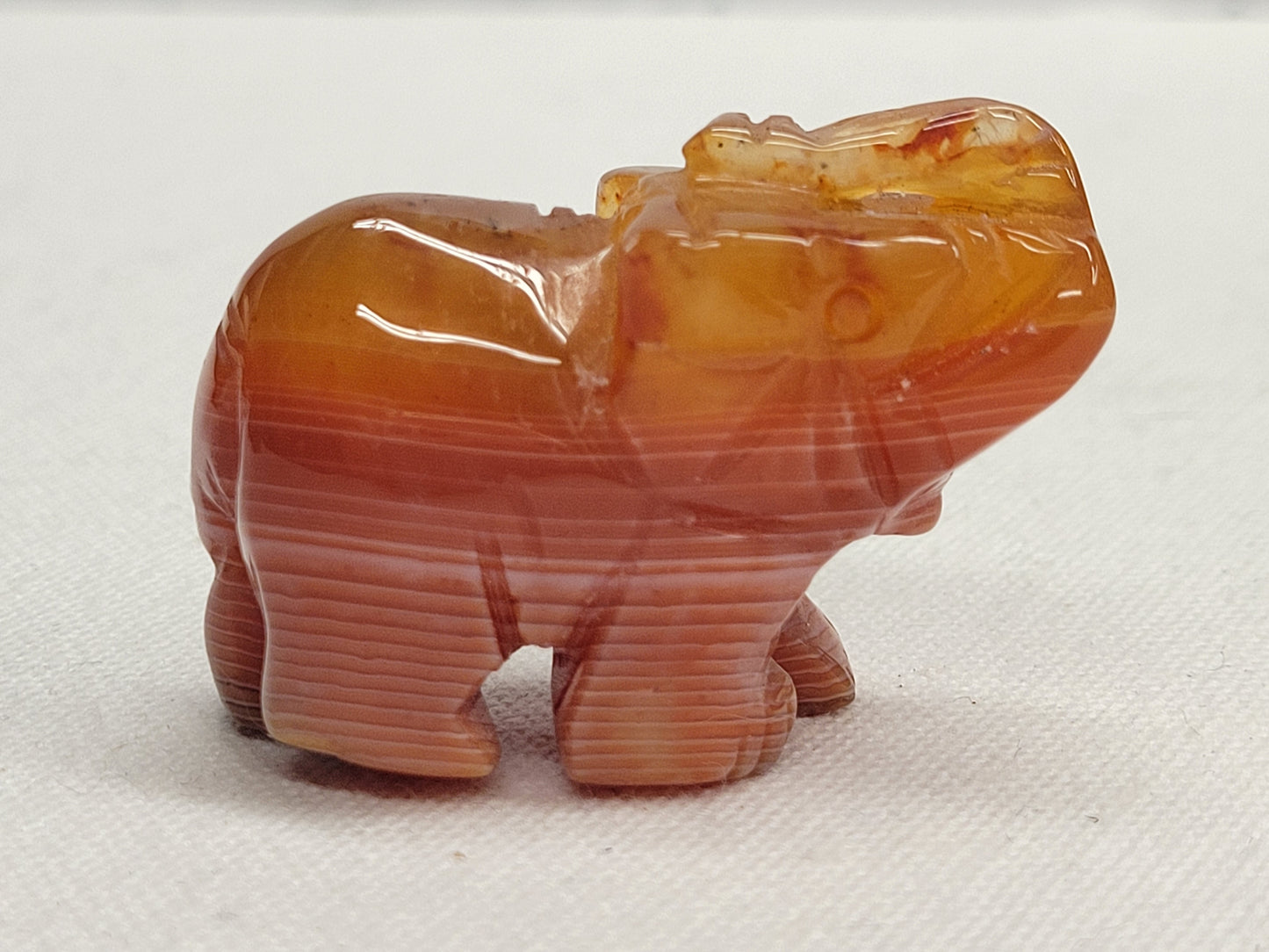 Carnelian elephant