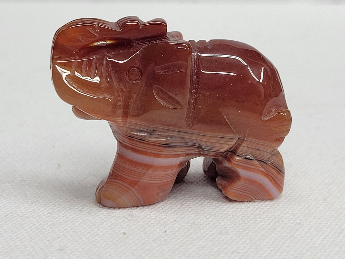 Carnelian elephant