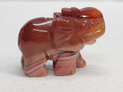 Carnelian elephant