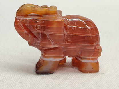 Carnelian elephant