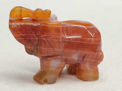 Carnelian elephant