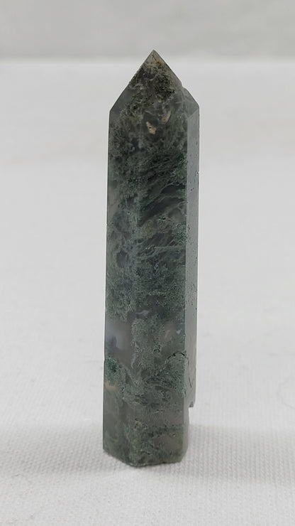 Moss Agate tower (6 sided)