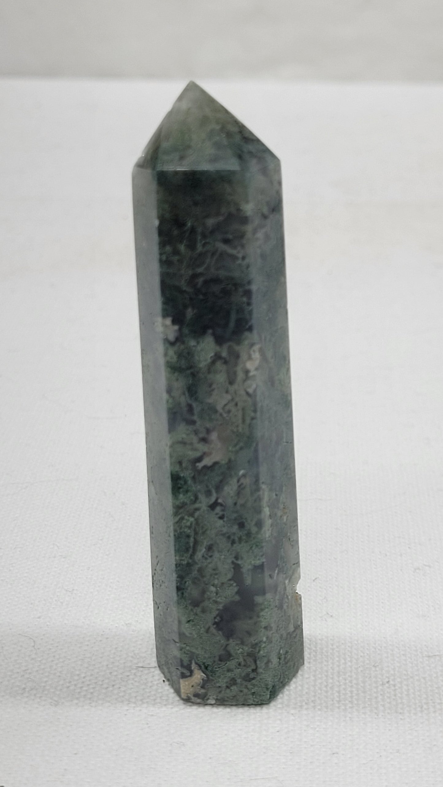 Moss Agate tower (6 sided)