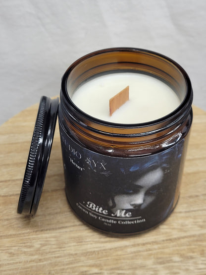 Wood Wick Candle - Coven Collection - Bite Me