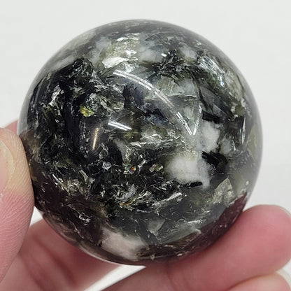 Green Mica sphere