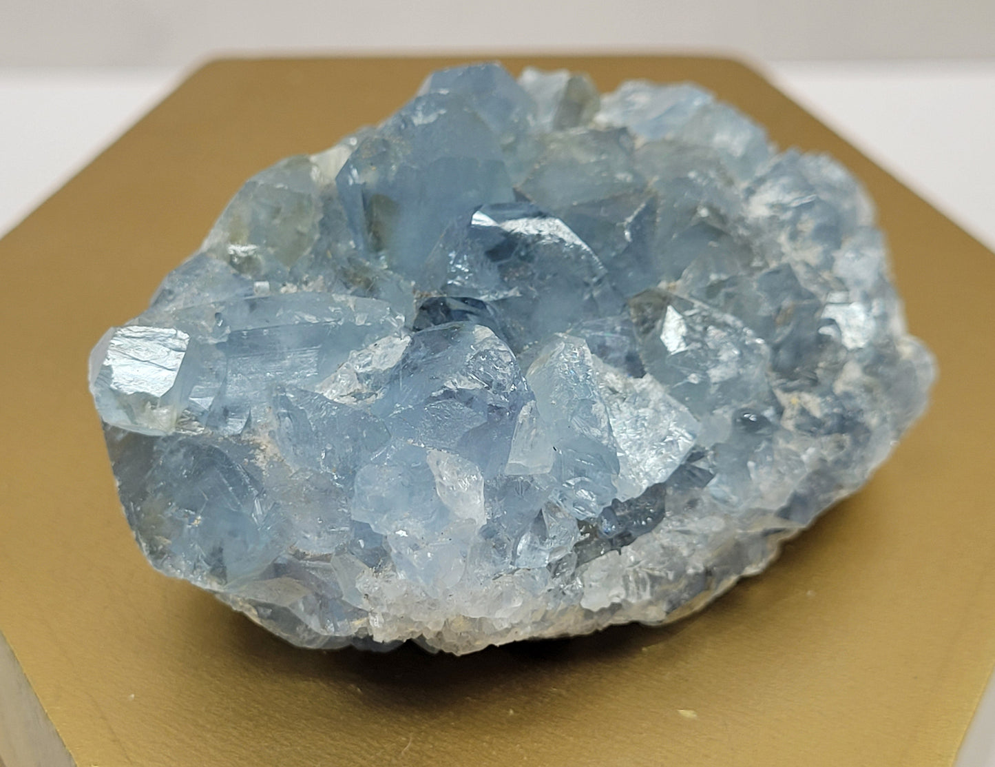 Celestite specimens