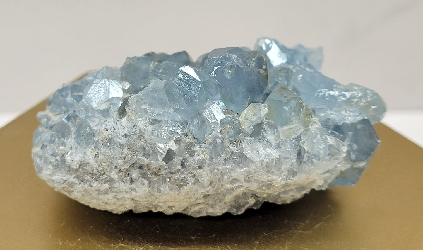 Celestite specimens