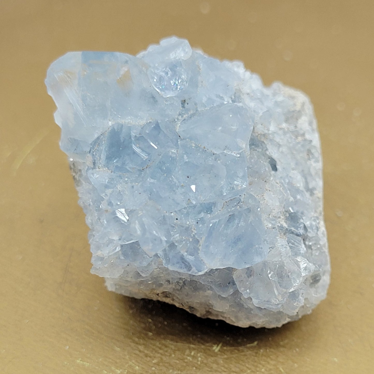 Celestite specimens