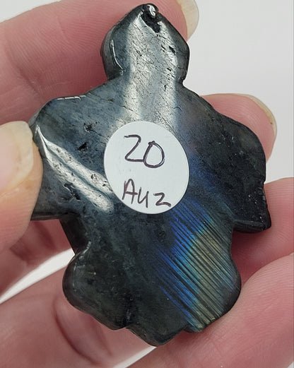 Turtle - Labradorite (medium)