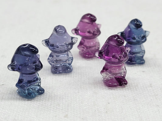 Fluorite mini - Smurf